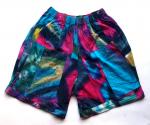 Batik Patchwork Shorts 42