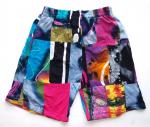 Batik Patchwork Shorts 40
