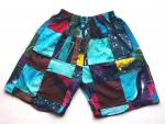 Batik Patchwork Shorts 38