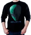 Alien BELIEVE Sweatshirt