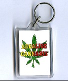 Legalise Cannabis  Key-Ring