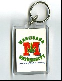 Marijuana University Key Ring