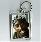 2pac Tupac Shakur 3 Key-Ring