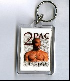2pac Tupac Shakur 4 Key-Ring