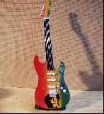 Bob Marley Mini-Gitarre