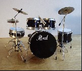 Mini Drum-Kit PEARL schwarz