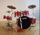 Mini Drum-Kit TAMA rot